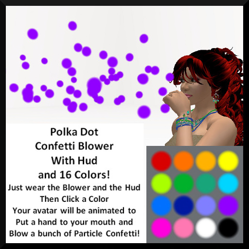 The Do The Dot Confetti Blower with HUD