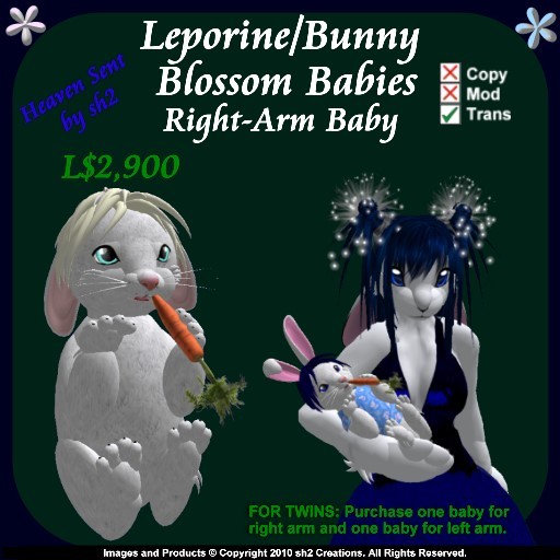 sh2 Leporine/Bunny Blossom Baby Right v2.0