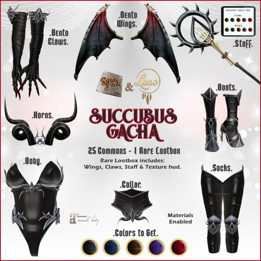 Luas x BJK Succubus Body Red