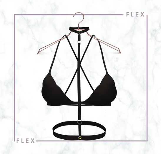 flex. Sandra top - brownie