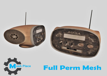 Mesh Place - Retro Radio - Full Perm Mesh