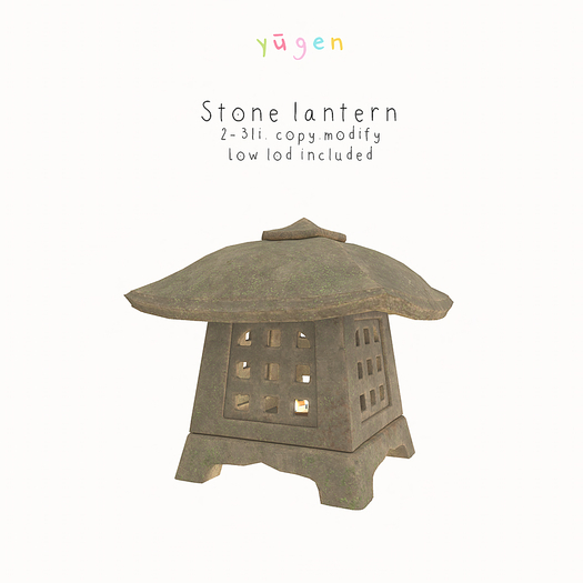 Yugen.// stone lantern