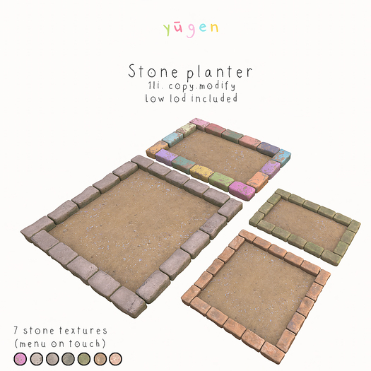 Yugen.// stone planter