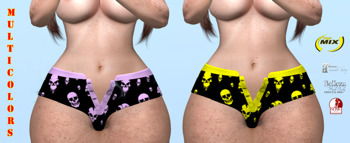 *INT**shorts-buttons-MULTICOLORS