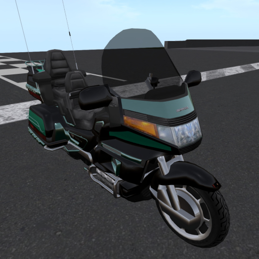 green goldwing boxed