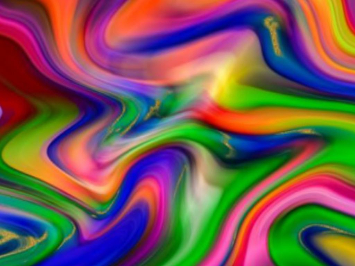 Neon Abstract Texture