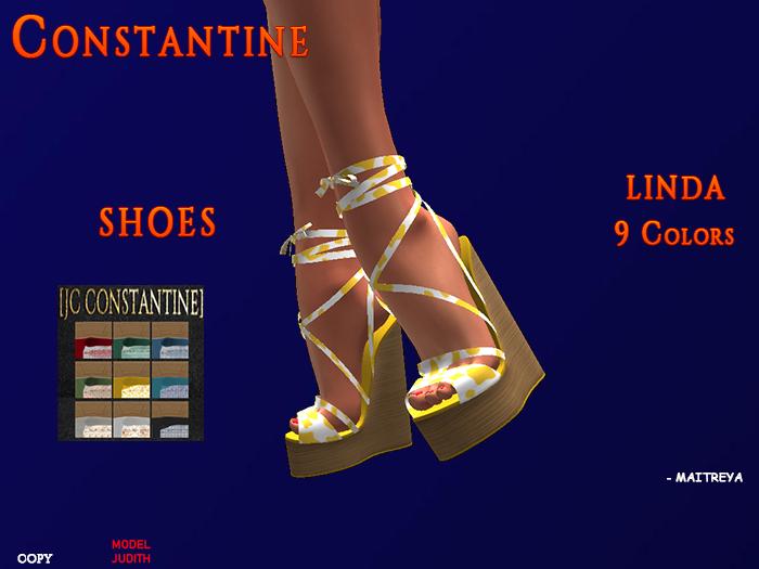 [JC CONSTANTINE] Linda Sandals