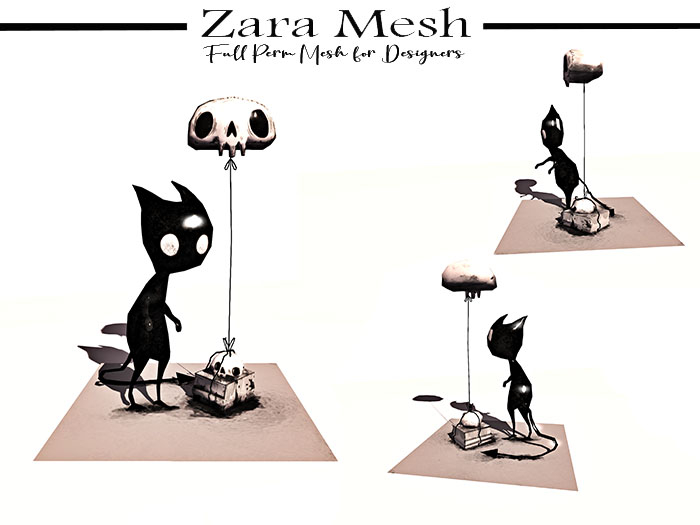 Zara Mesh - Horror - Demon Boy - FULL PERM MESH