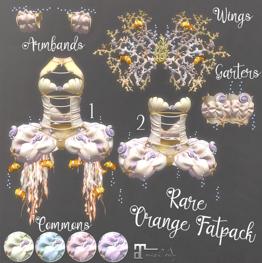 * Adella * Orange Fatpack RARE