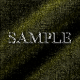 Zoy Texture [ Silk Cotton 01 ] Moss
