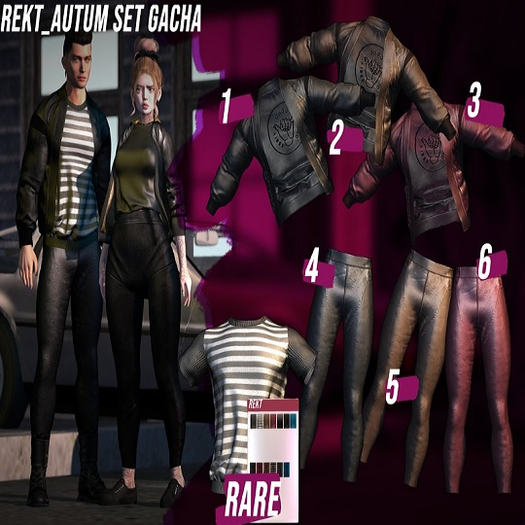 1REKT_Autum Jacket BLACK [MALE]