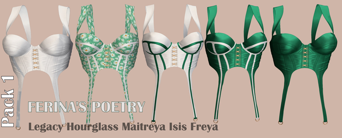 !FERINA'S POETRY TOP - Flowery grass[BOX]PACK1