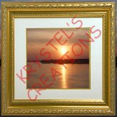 P11 ~ Framed Picture of Sunset (Rezz Me)