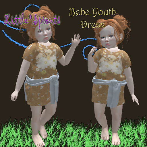 (Bebe Y) L*S- Little Lamb Dress (Boxed)