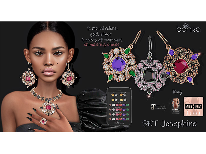 *Bonita* set  Josephine ( MAITREYA, KUPRA, Legacy)