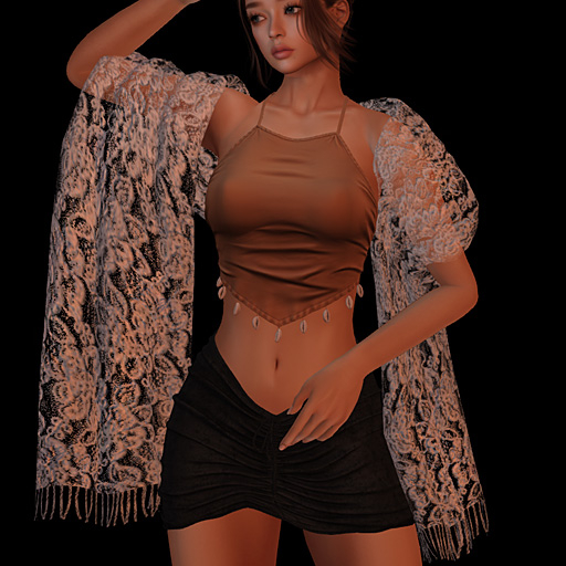 FA DrapedShawl Lace White 2