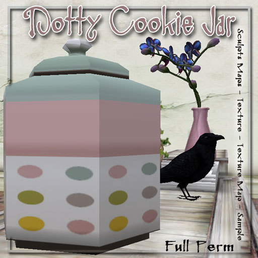 Dotty Cookie Jar - Sculpt Maps