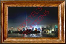 P17 ~ Framed Picture of The World Trade Centre (Rezz Me)