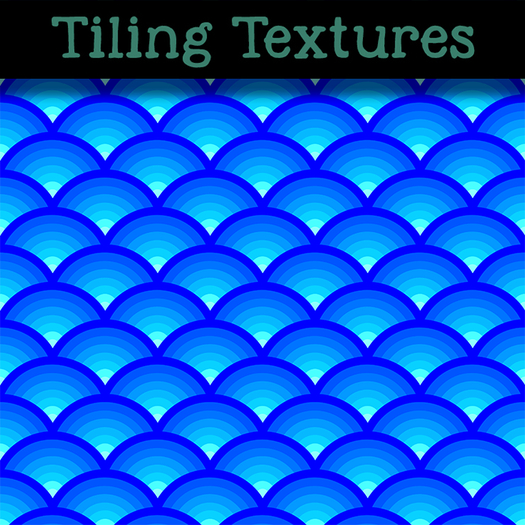 Gradient abstract wave pattern - seamless texture