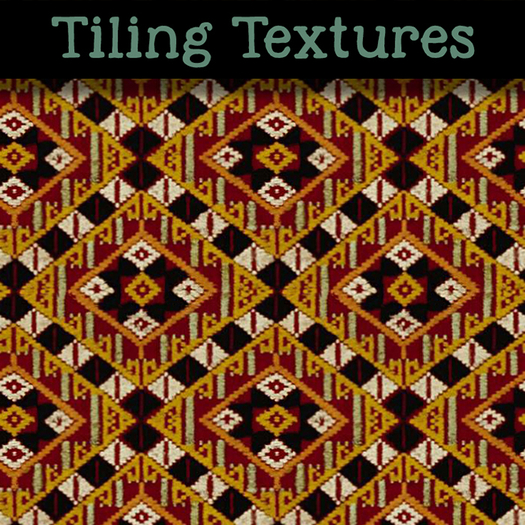 Silk cloth with rhomb motifs - seamless texture