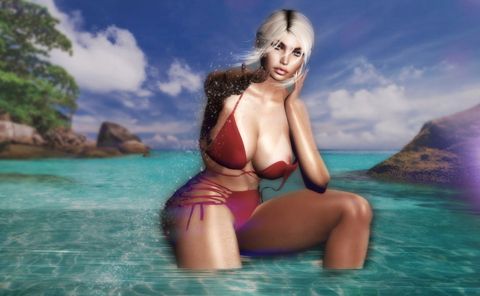 {Caress} Splash Pose