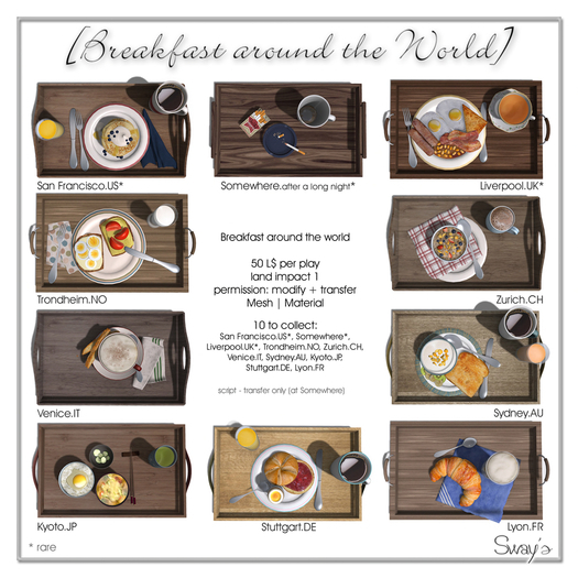 Sway's [Breakfast around the World] Sydney.AU /Box