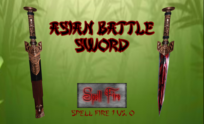 Asian Battle Sword )<SF>( 1v5.0 2h