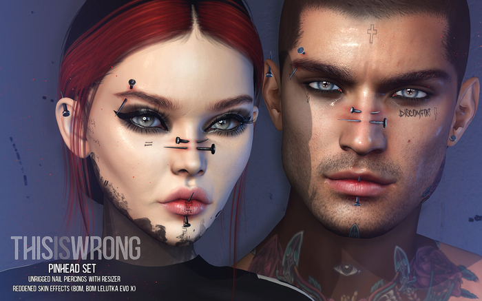 THIS IS WRONG Pinhead - RUSTY pack (ADD)