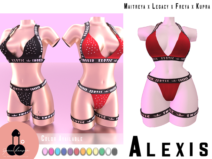 [SH] Alexis Bikini RED
