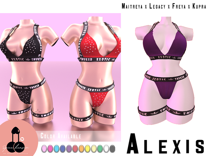 [SH] Alexis Bikini PURPLE