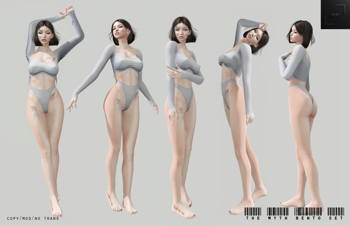loel - The Myth Bento Pose SET