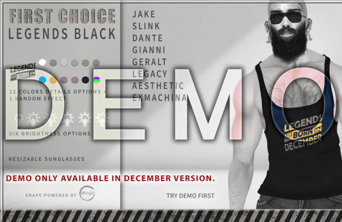 -= December Legends Black [DEMO] =-