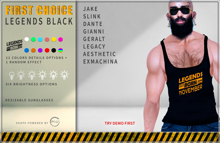 -= November Legends Black =-