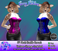 ~FF~ Mesh Buckle Corset
