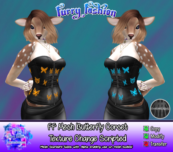 ~FF~ Mesh Buckle Corset