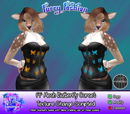 ~FF~ Mesh Buckle Corset