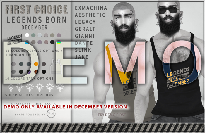 -= December Legends FatPack [DEMO] =-