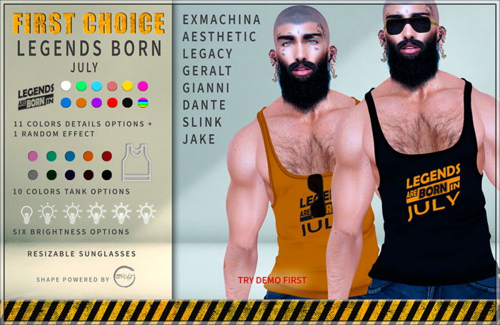 -= July Legends FatPack  =-