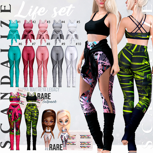 Scandalize.LIFE SET. DOLL#11 RARE