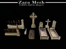 Zara Mesh - Horror - Graveyard Set - FULL PERM MESH
