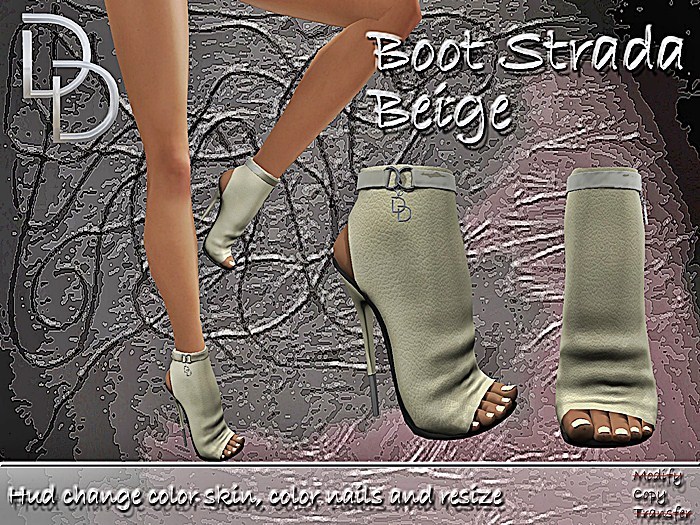 DD Boot Strada Beige Leather
