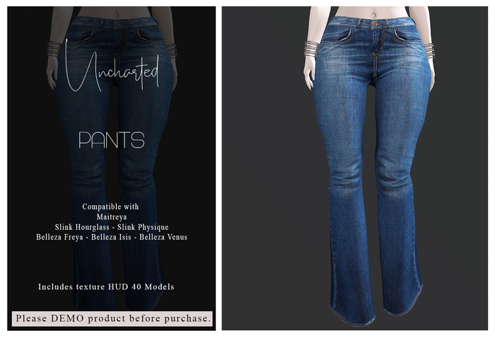 UNCHARTED - (89) Pants HUD 40 Models