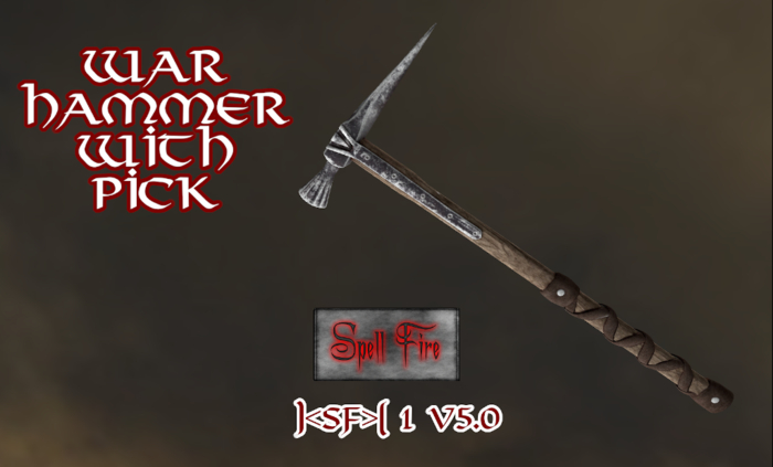 War Hammer with Pick 1h )<SF>( 1v5.0 box
