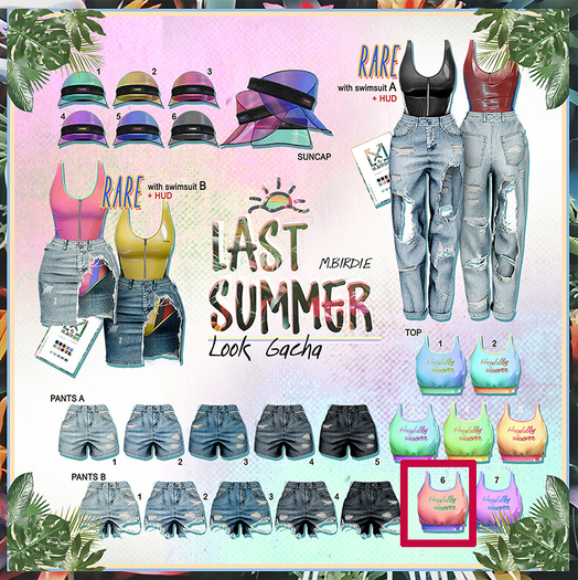`M.BIRDIE / Last Summer . top6 Maitreya