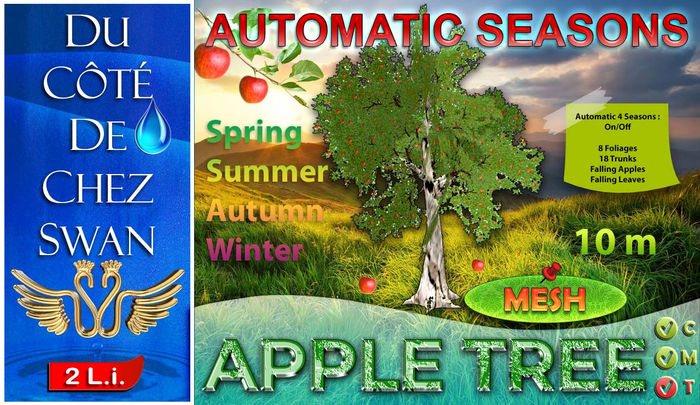 Apple Tree Leaves - 10m (2 Li)