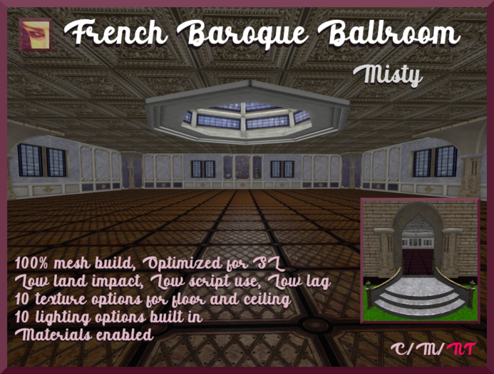 <jjw>Stair Entry French Ballroom - Misty Morning