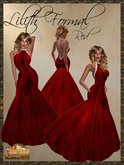 *Goddess* Lilith Formal in Red