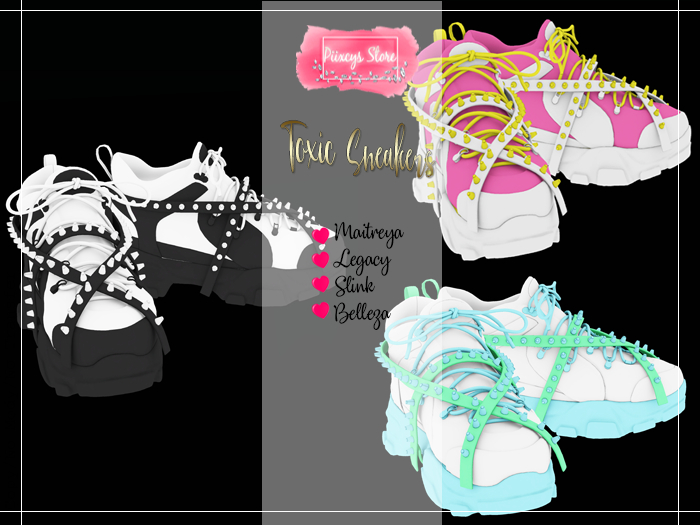 [Piixcys Store] Toxic Sneakers