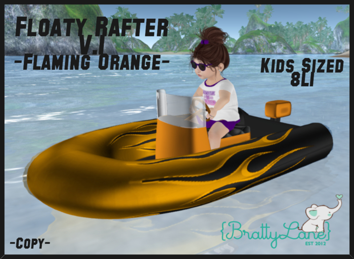 {BL}Floaty Rafter V.1-Flaming Orange