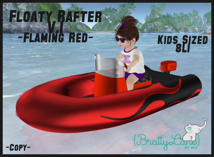 {BL}Floaty Rafter V.1-Flaming Red